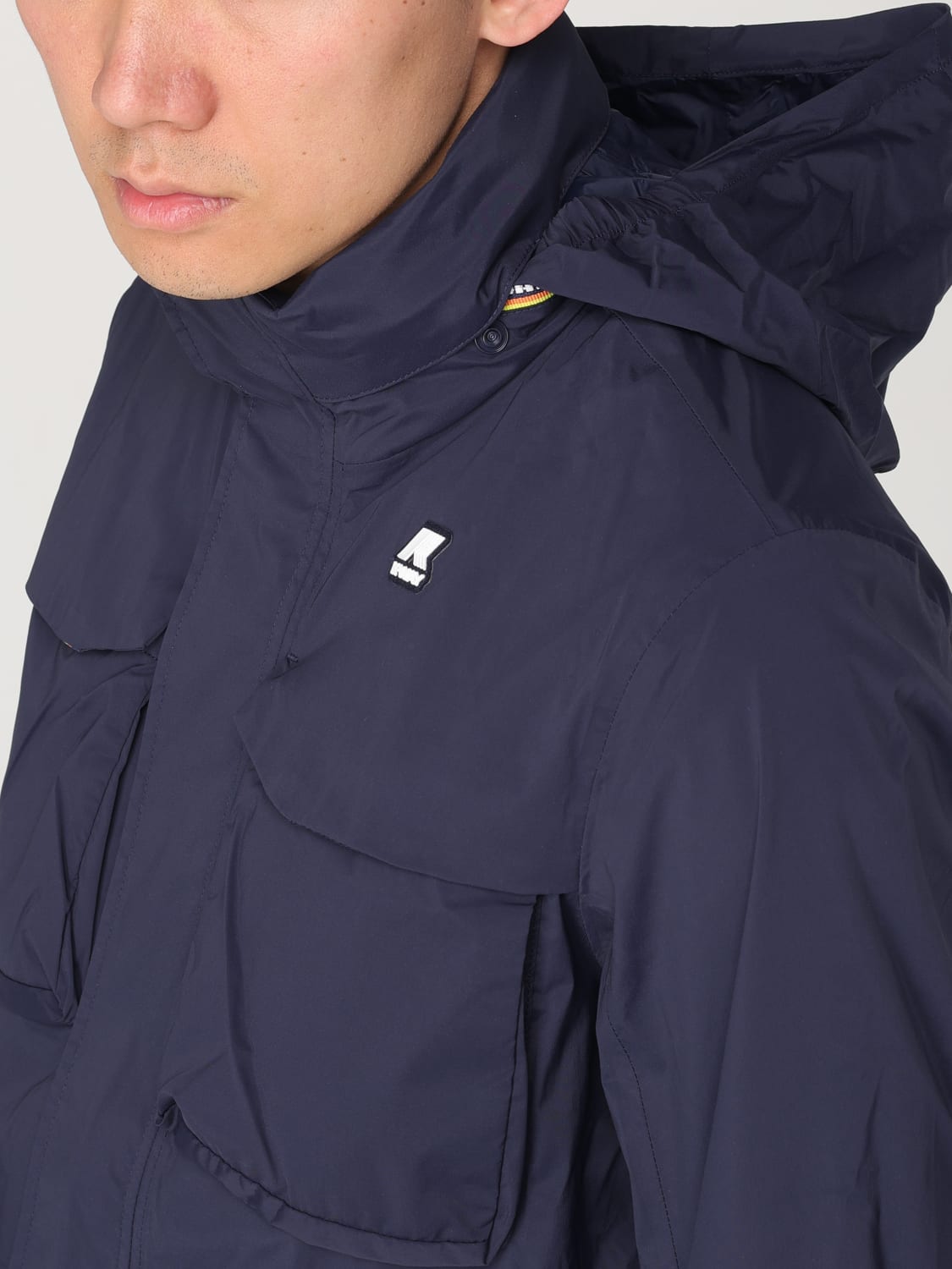 K-WAY JACKET: Jacket men K-way, Blue - Img 4