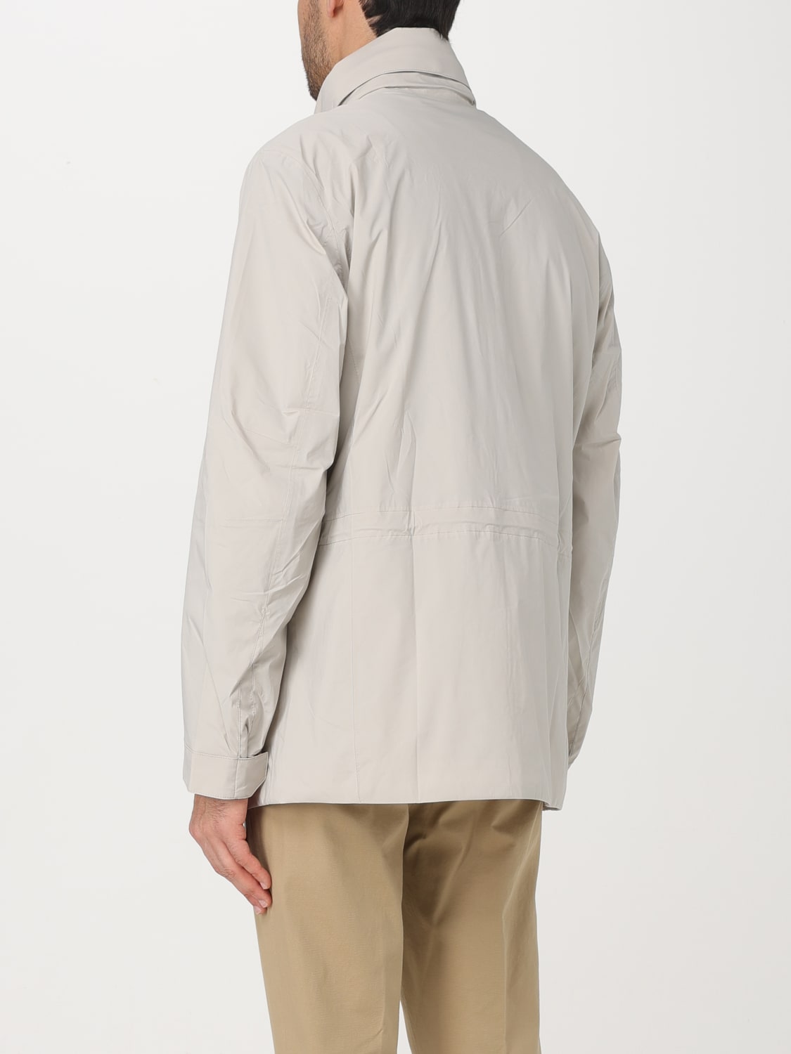 K-WAY JACKET: Jacket men K-way, Beige - Img 2