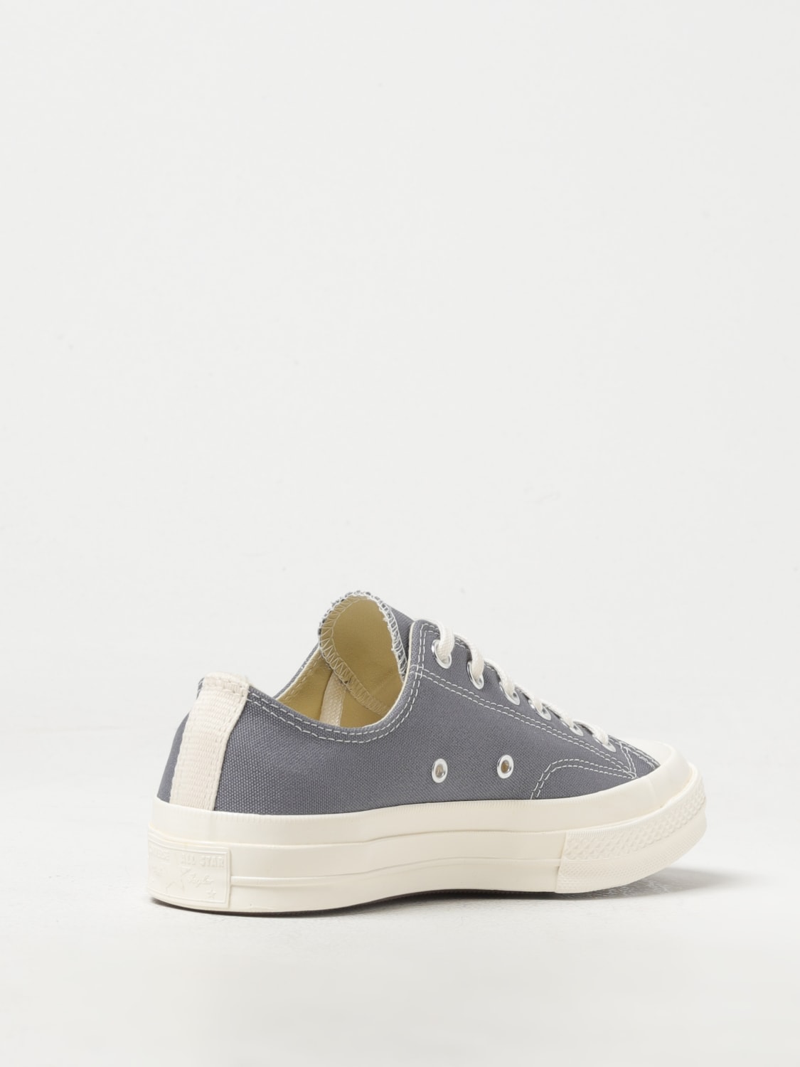 COMME DES GARÇONS PLAY X CONVERSE SNEAKERS: Shoes men Comme Des GarÇons Play X Converse, Grey - Img 3