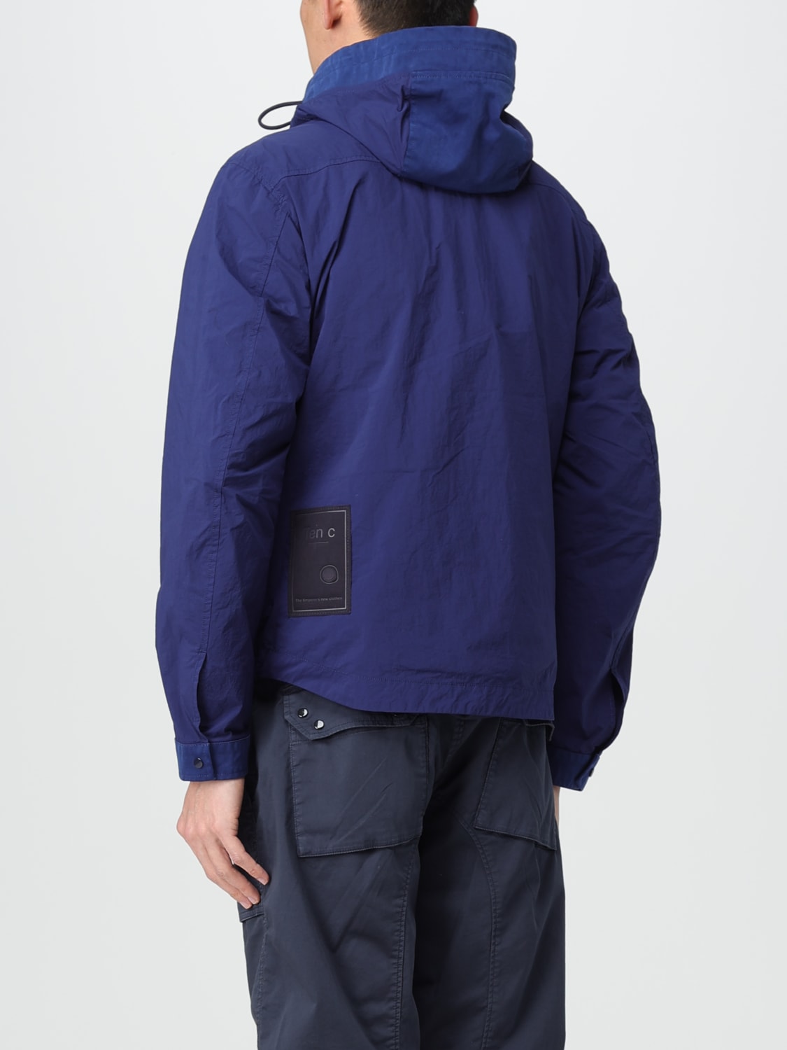 TEN C JACKET: Coat men Ten C, Blue - Img 3