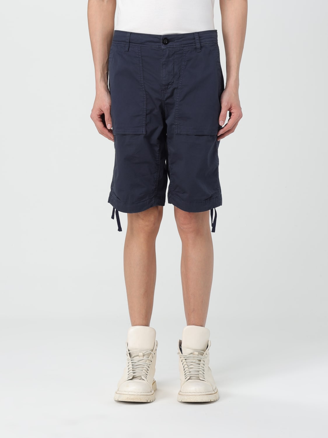 Ten C Outlet: Pants men - Blue | Ten C short 24CTCUP02166006290 online ...