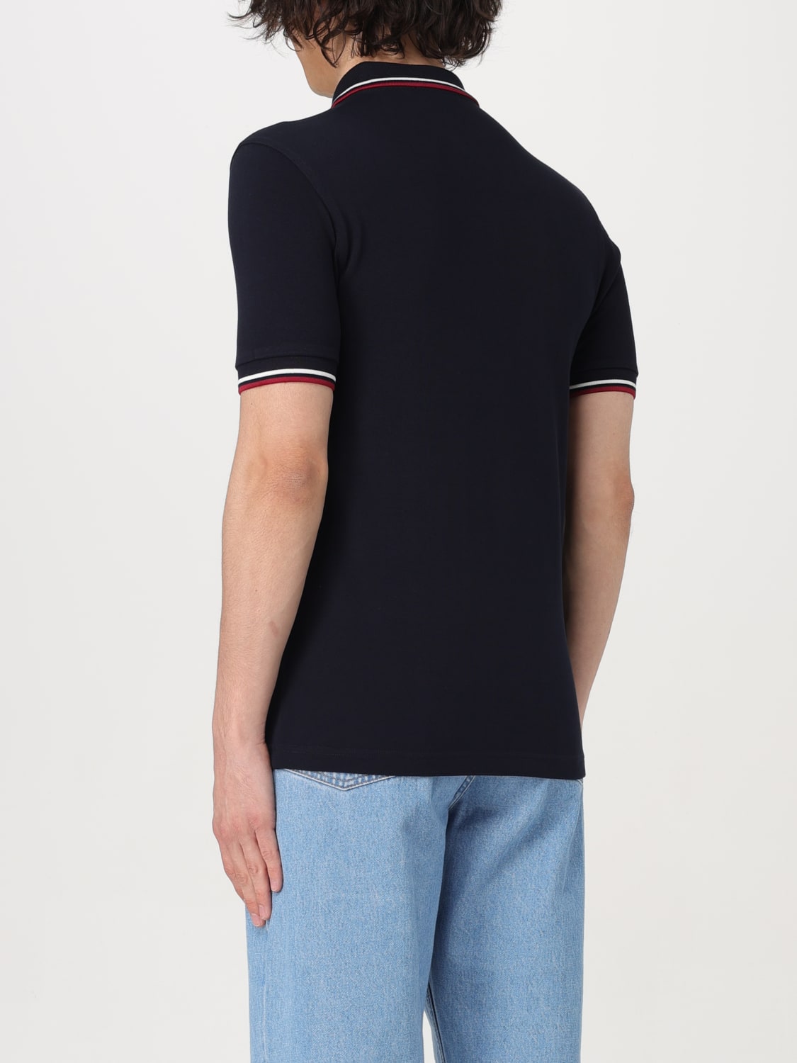 FRED PERRY 폴로 셔츠: 폴로 셔츠 남성 Fred Perry, 블루 2 - Img 2