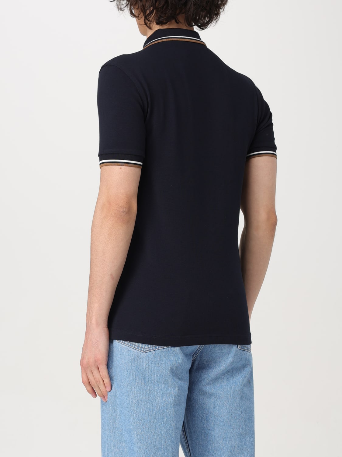 FRED PERRY POLO SHIRT: Polo shirt men Fred Perry, Blue 3 - Img 2