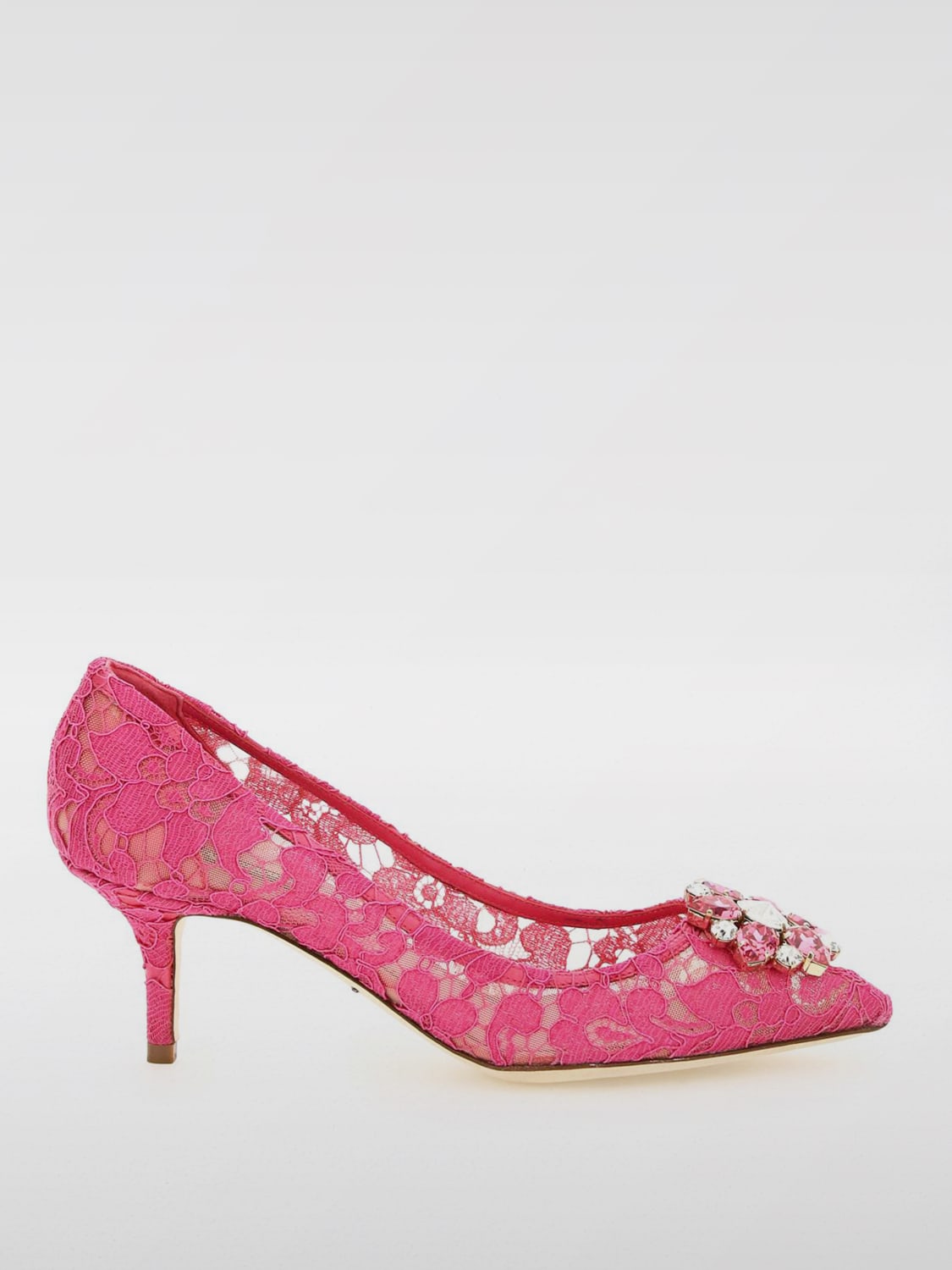 DOLCE & GABBANA HIGH HEEL SHOES: High heel shoes woman Dolce & Gabbana, Fuchsia - Img 1