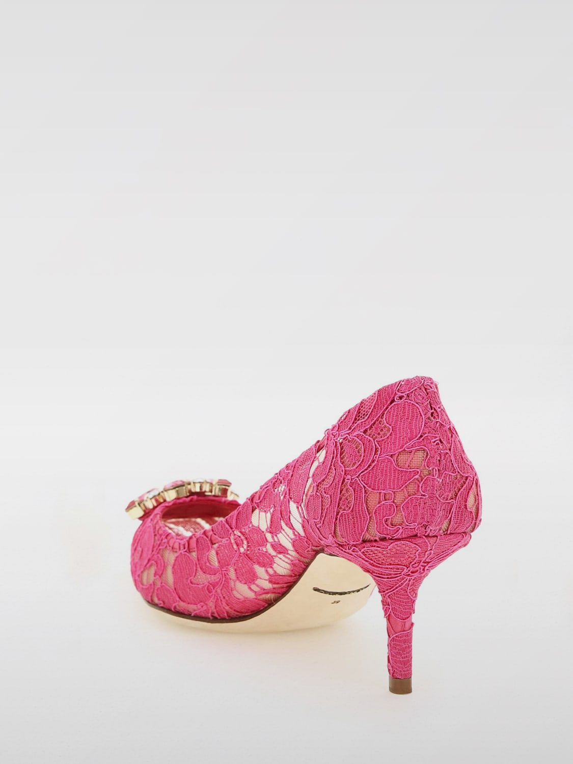 DOLCE & GABBANA HIGH HEEL SHOES: High heel shoes woman Dolce & Gabbana, Fuchsia - Img 2