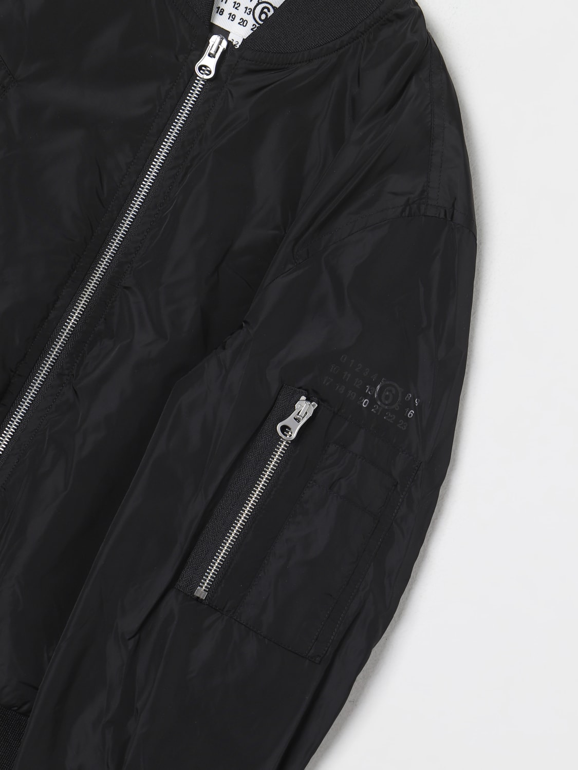 MM6 MAISON MARGIELA JACKE: Mäntel kinder Mm6 Maison Margiela, Schwarz - Img 3