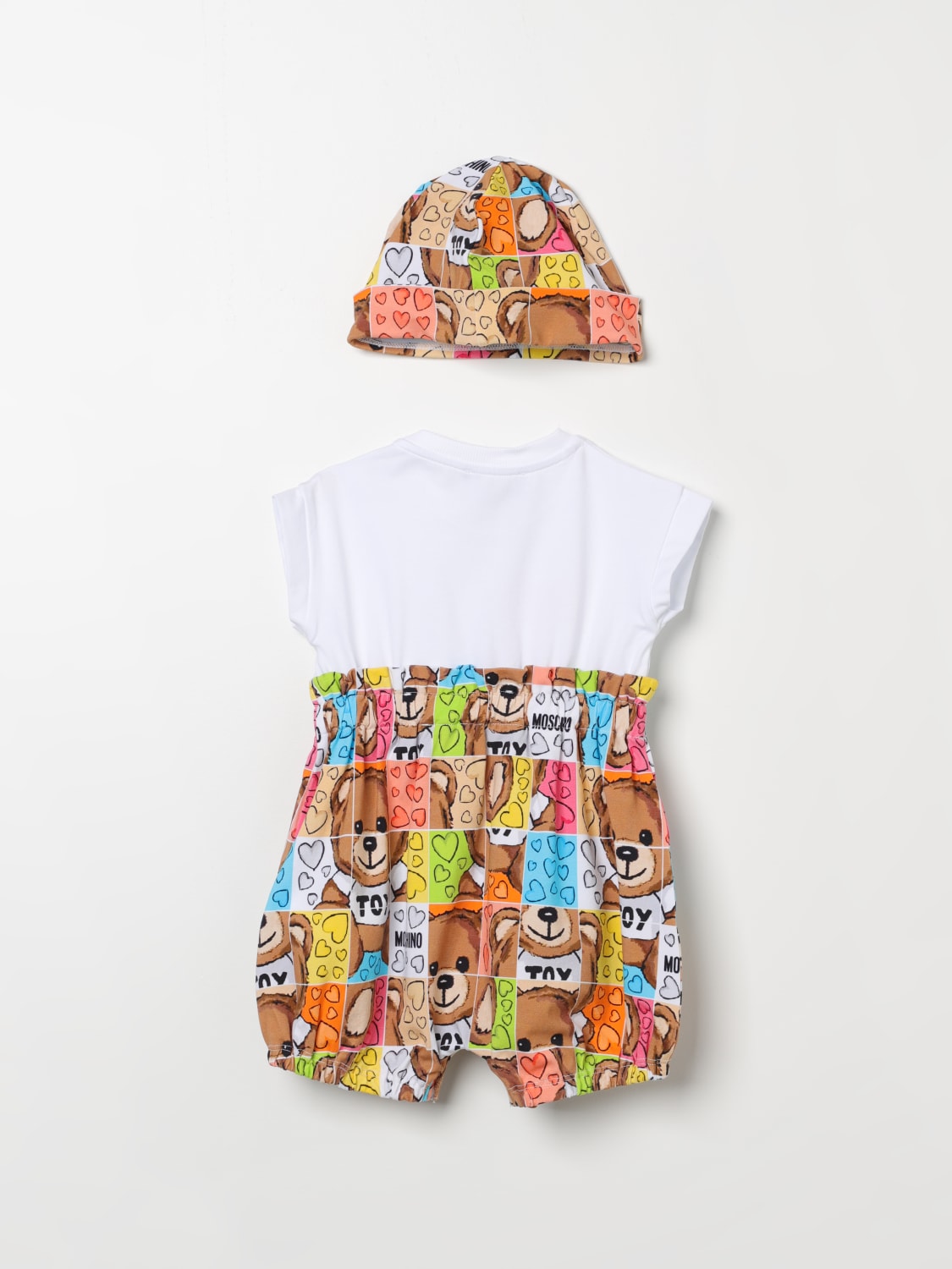 MOSCHINO PACK: Strampler kinder Moschino Kid, Weiß - Img 2