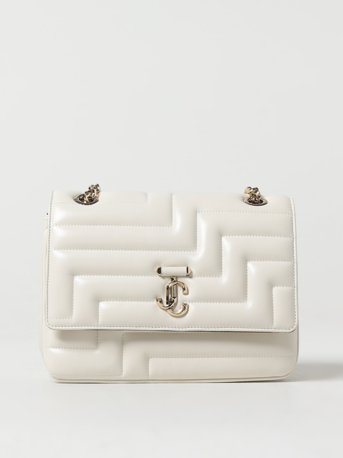 Jimmy Choo Avenue ハンドバッグ ミルク