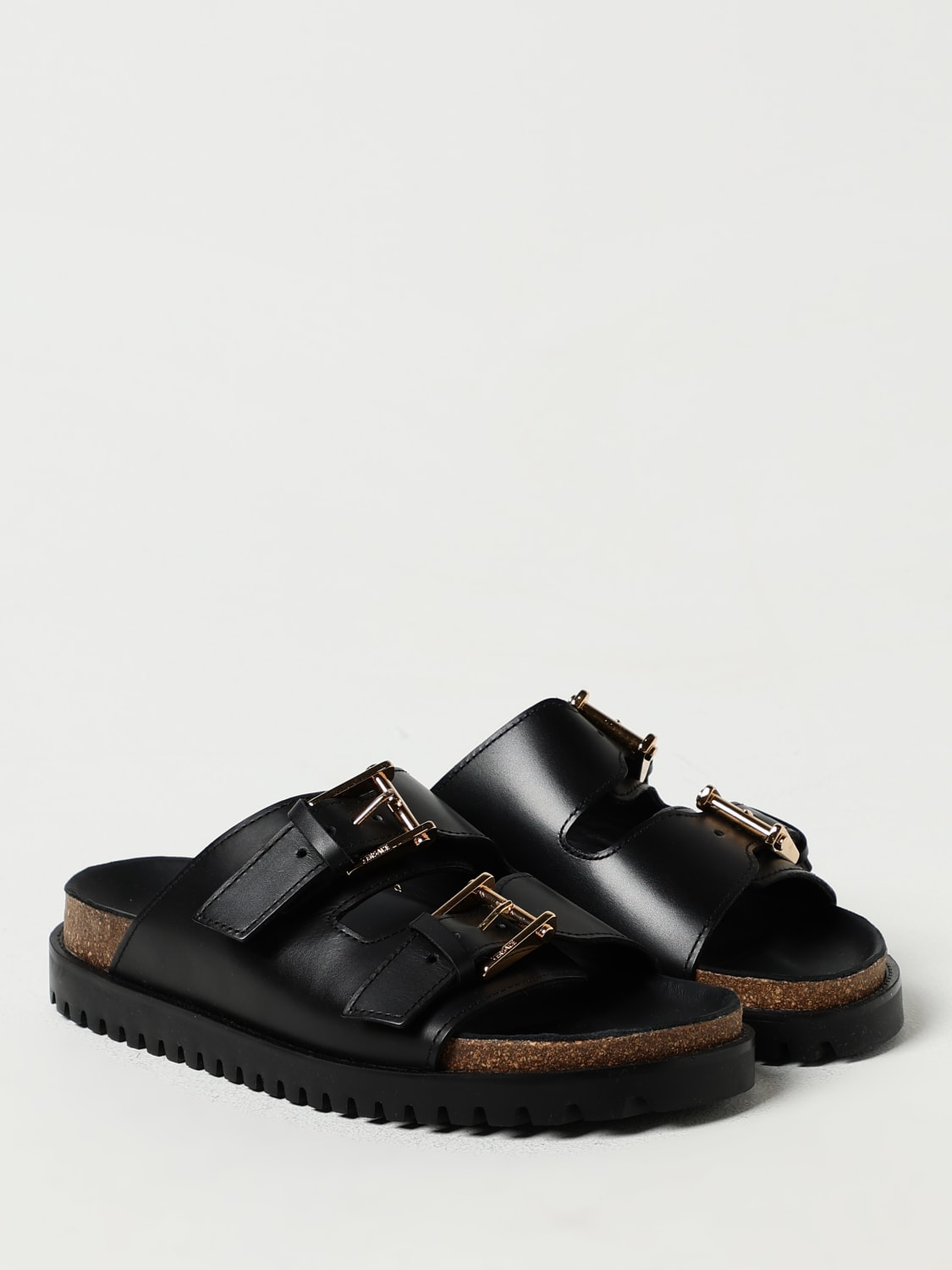 VERSACE SANDALS: Sandals men Versace, Black - Img 2