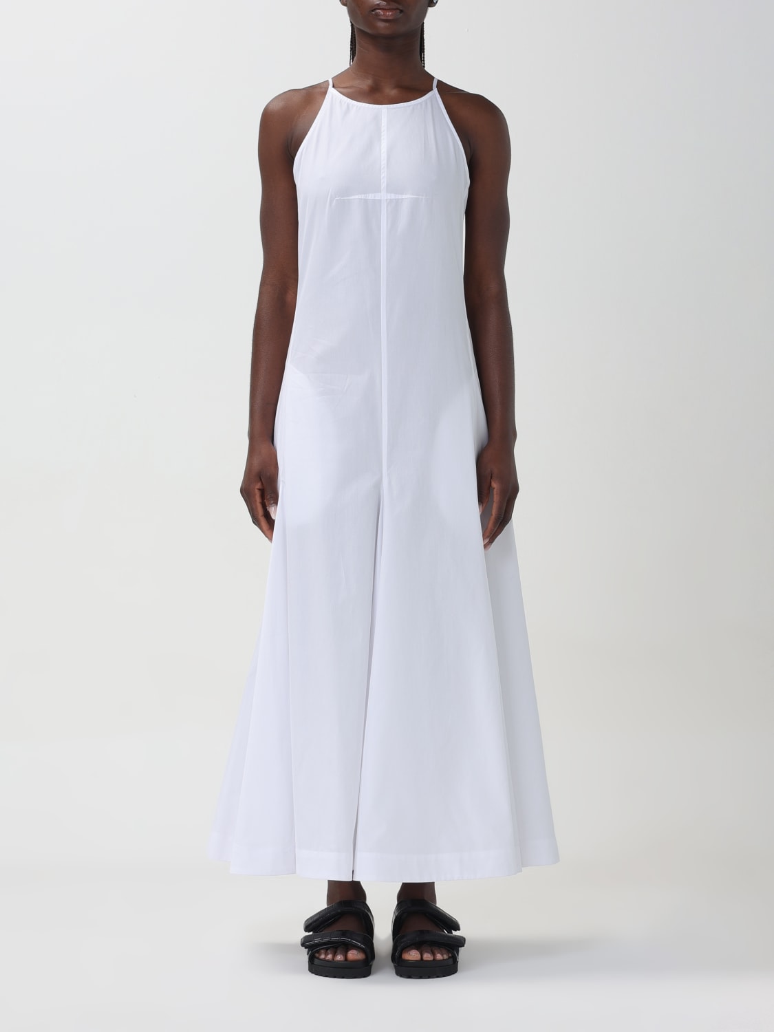 SPORTMAX ABITO: Abito Sportmax in cotone , Bianco - Img 1