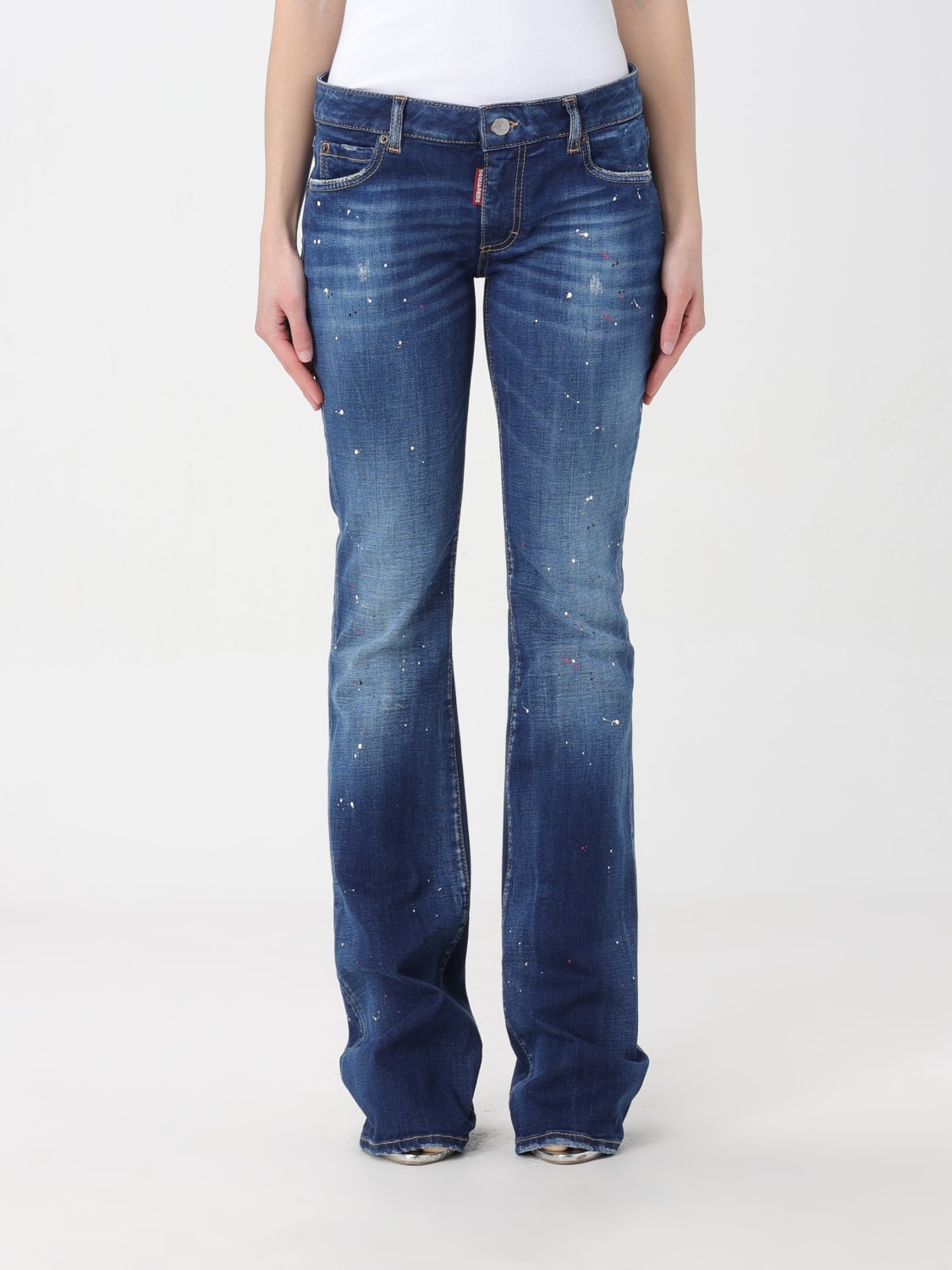 DSQUARED2 JEANS: Jeans femme Dsquared2, Denim - Img 1