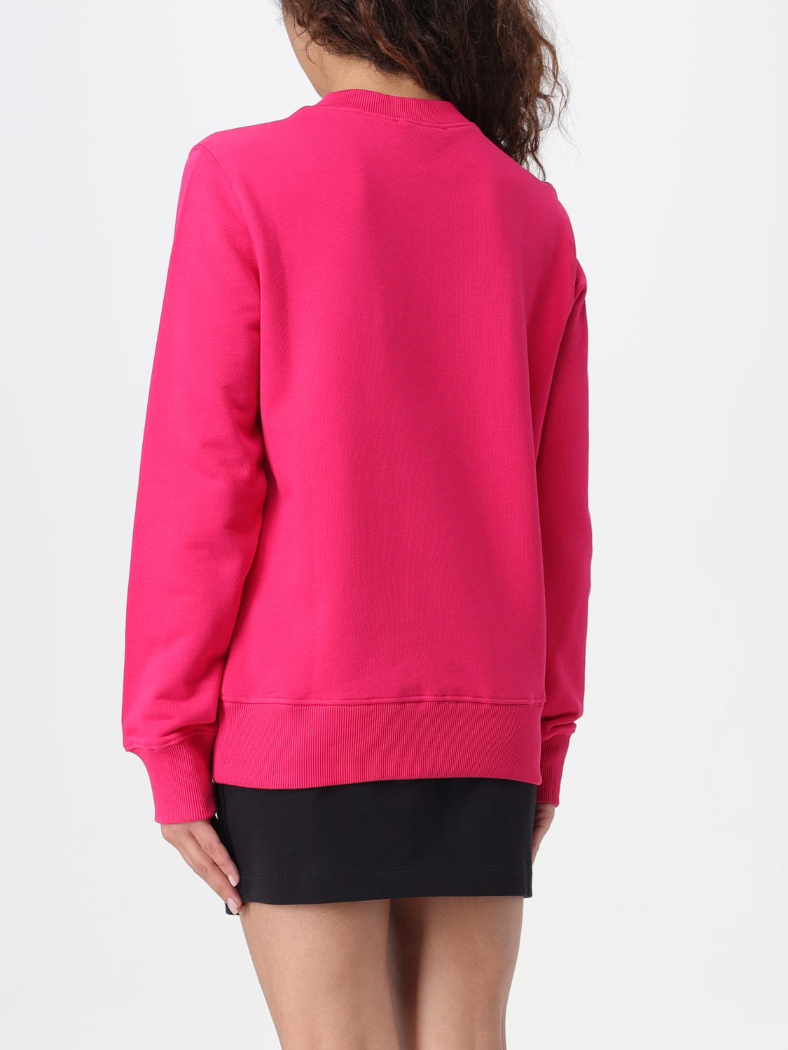 VERSACE JEANS COUTURE SWEATSHIRT: Sweatshirt woman Versace Jeans Couture, Pink - Img 2