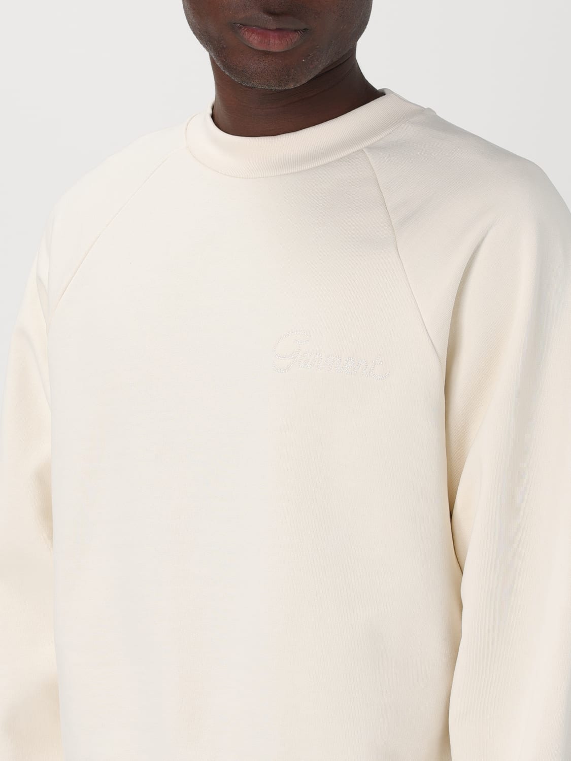 GARMENT WORKSHOP Sweatshirt men Yellow Cream Garment Workshop sweatshirt S4GMUASW010 online at GIGLIO.COM