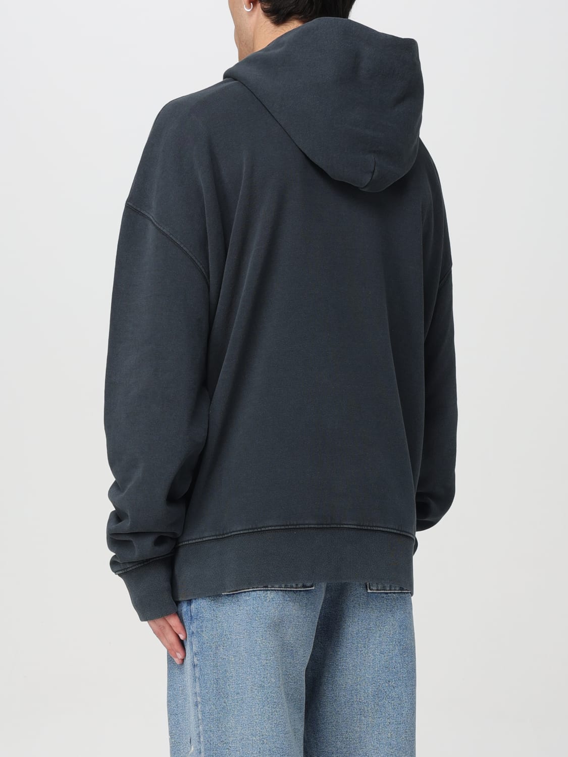 MAISON MARGIELA SWEATER: Maison Margiela men's hoodie, Black - Img 3