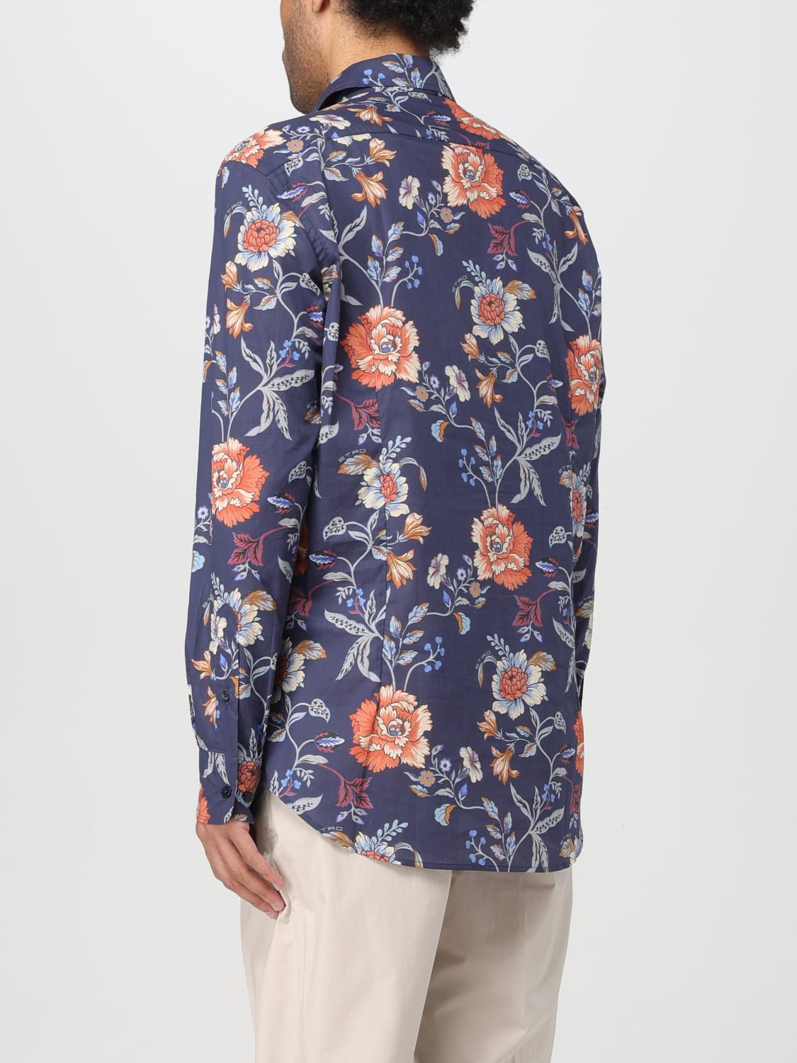 ETRO SHIRT: Shirt men Etro, Navy - Img 3