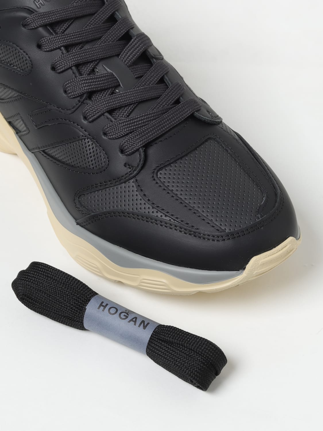 スニーカー HOGAN Men Sneakers Grey HXM6650FJ10QBL 0RR8 Men's Trainers and Running Shoes - Hogan