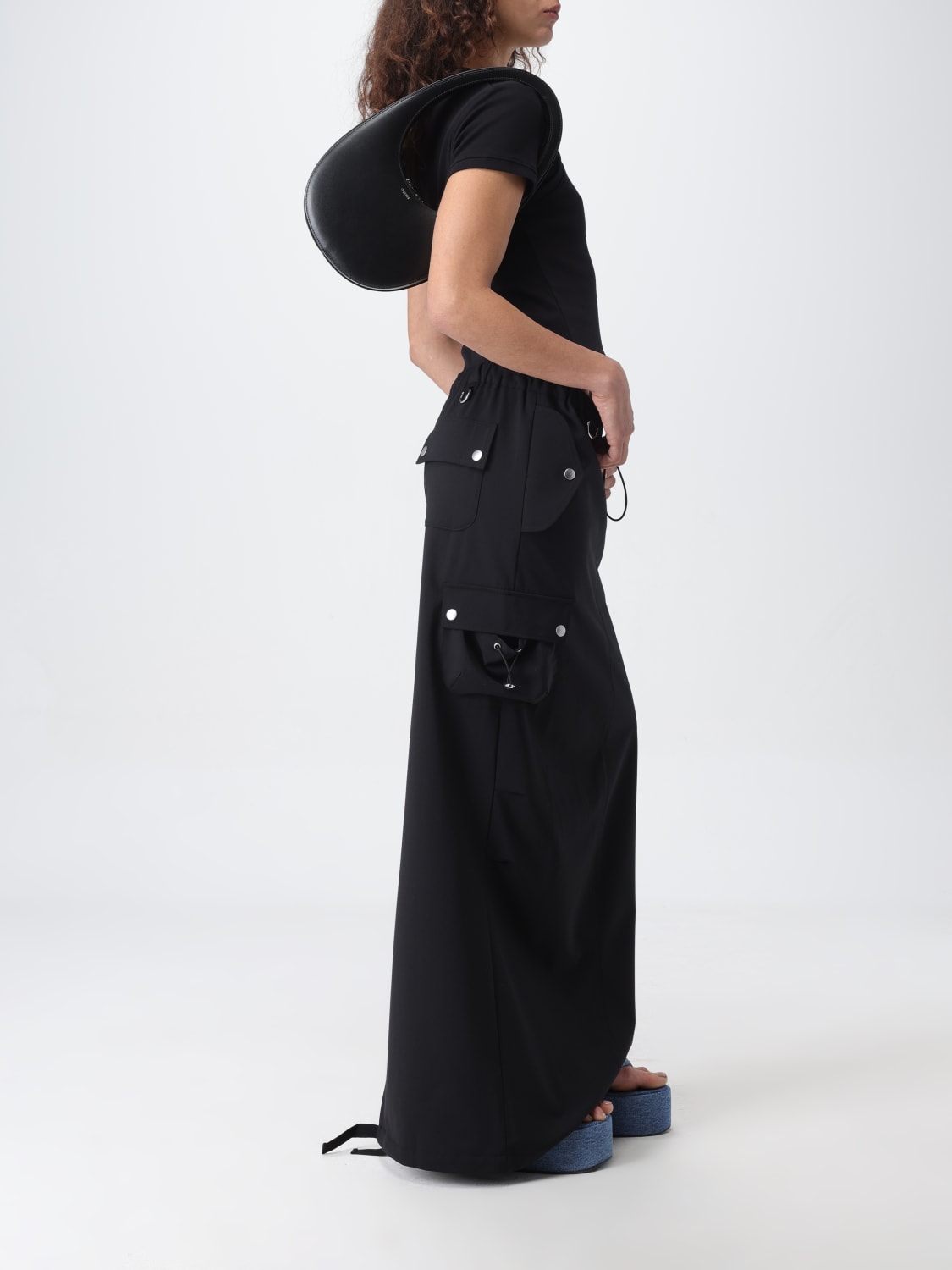 COPERNI SKIRT: Skirt woman Coperni, Black - Img 2