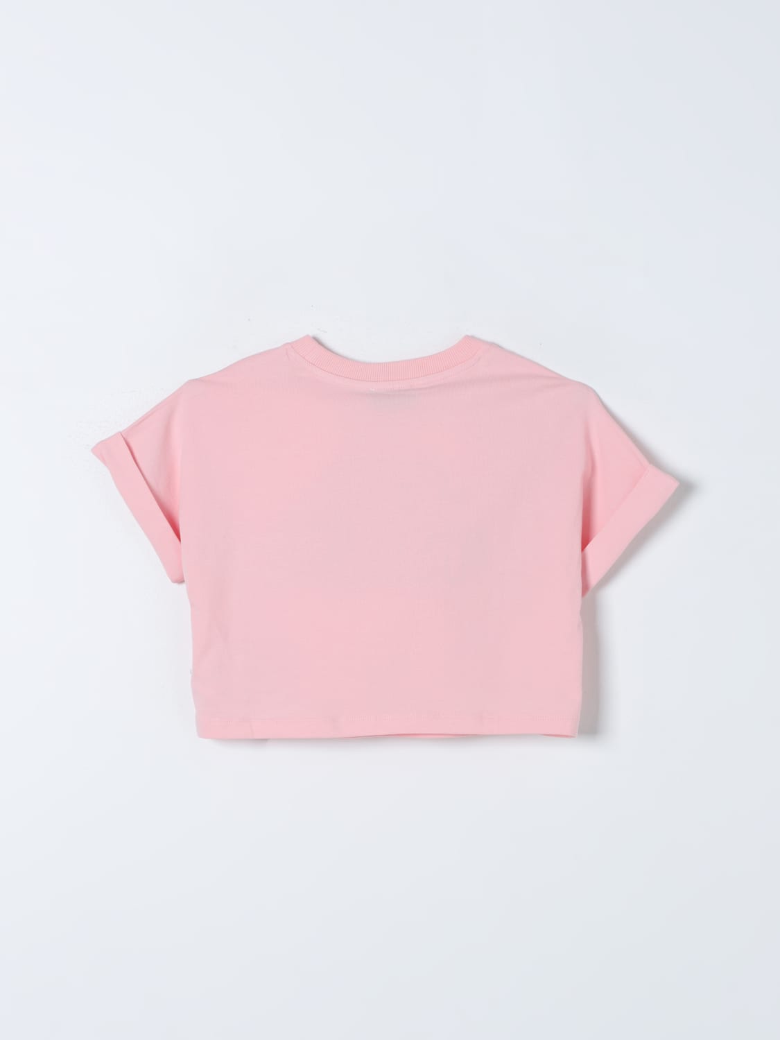 MOSCHINO T-SHIRT: T-shirt Moschino Kid in cotone, Rosa - Img 2