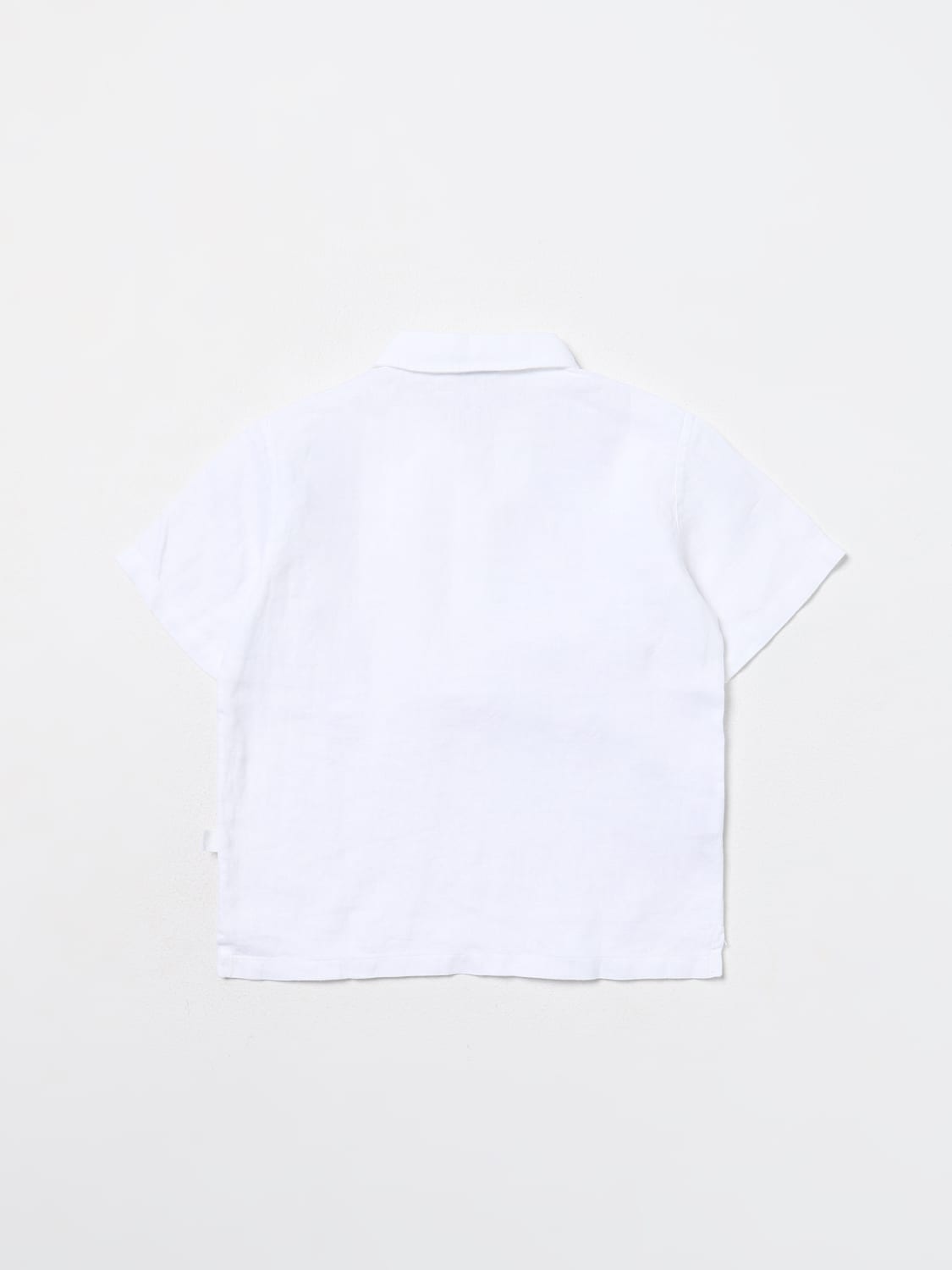 IL GUFO POLO SHIRT: Polo shirt kids Il Gufo, White - Img 2