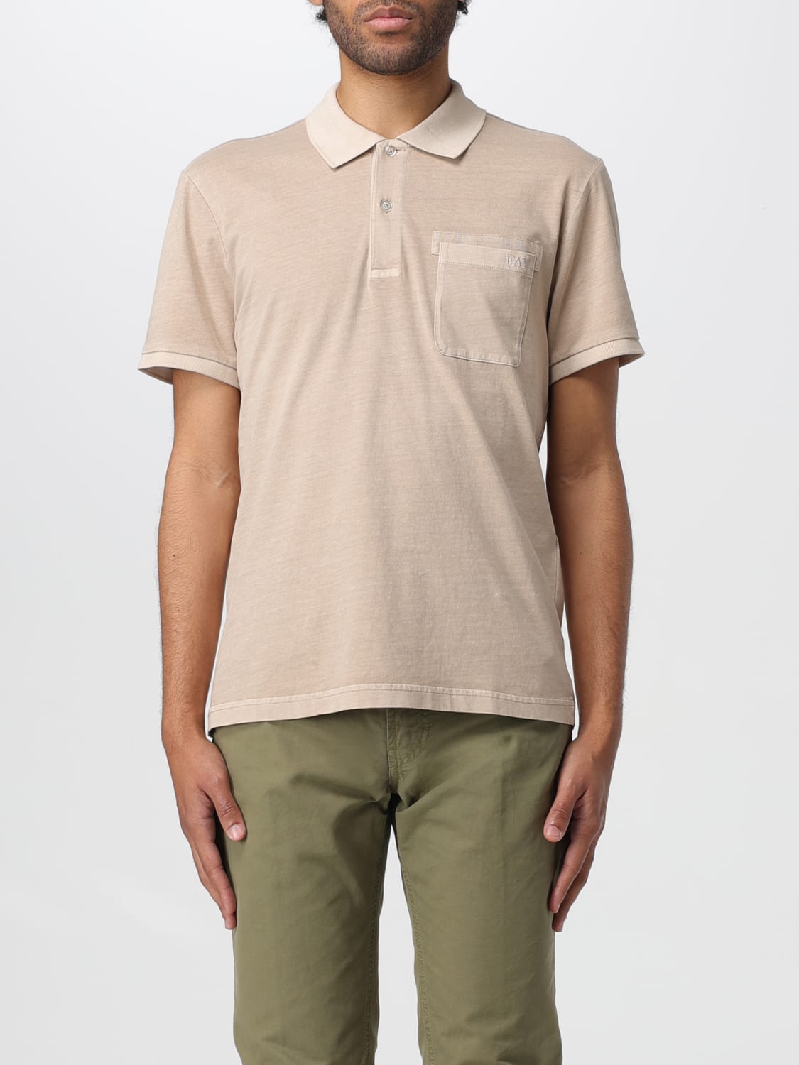 FAY POLO: T-shirt herren Fay, Beige - Img 1