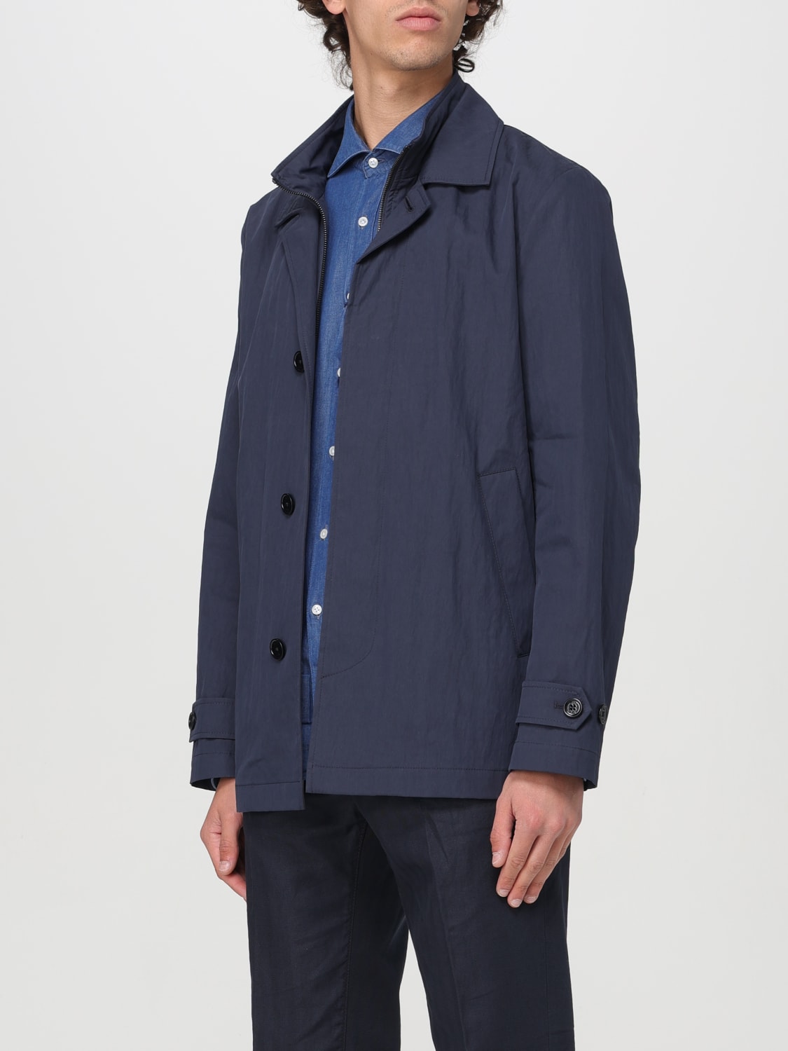 FAY JACKET: Jacket men Fay, Blue - Img 3