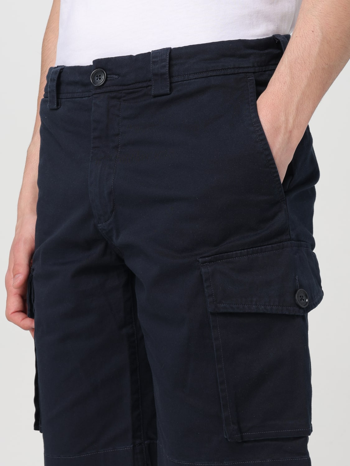 WOOLRICH SHORTS: Short men Woolrich, Blue - Img 3