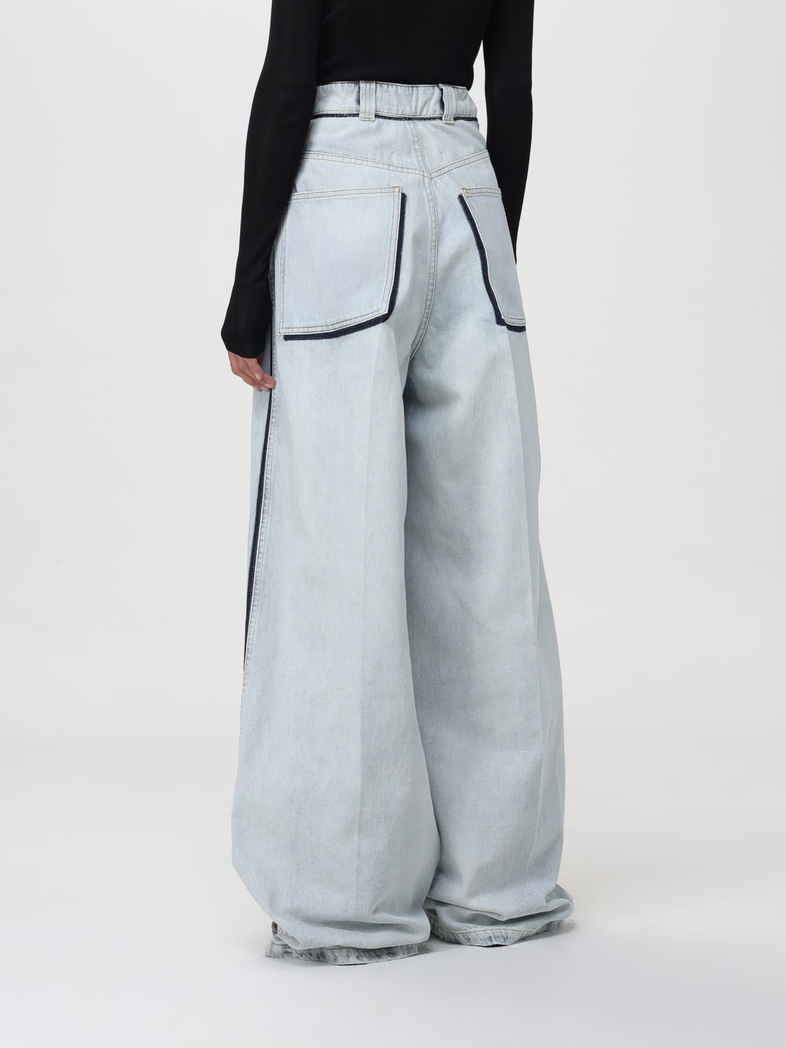 MAISON MARGIELA: Pants woman - Denim | Maison Margiela jeans ...