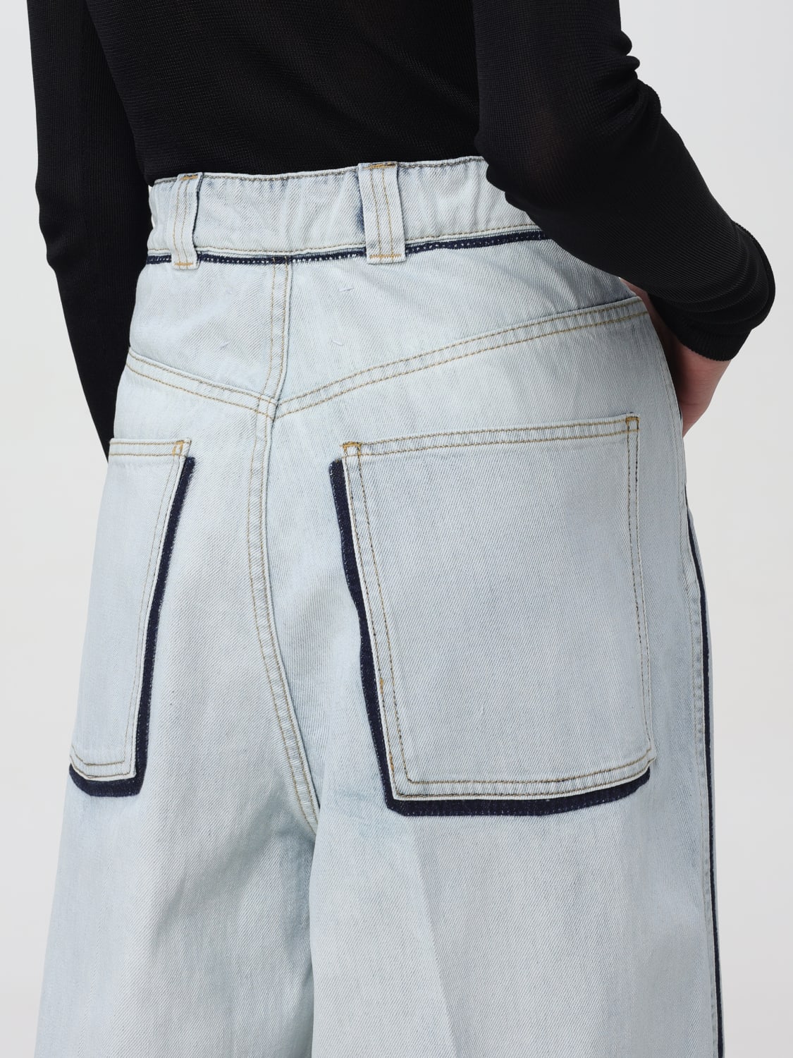 MAISON MARGIELA: Pants woman - Denim | Maison Margiela jeans ...