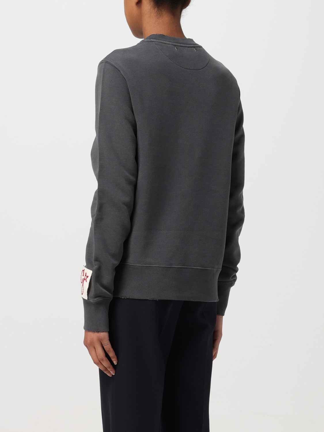 GOLDEN GOOSE SWEATSHIRT: Sweater woman Golden Goose, Grey - Img 3