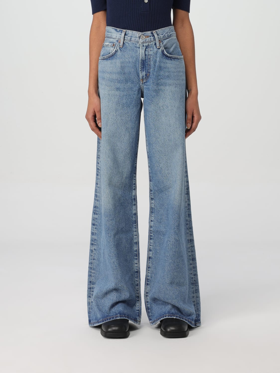 デニム・ジーパン AGOLDE Woman Jeans Denim A91521535 CLARASIG AGOLDE: Jeans woman - Denim | Agolde jeans A91521535 online