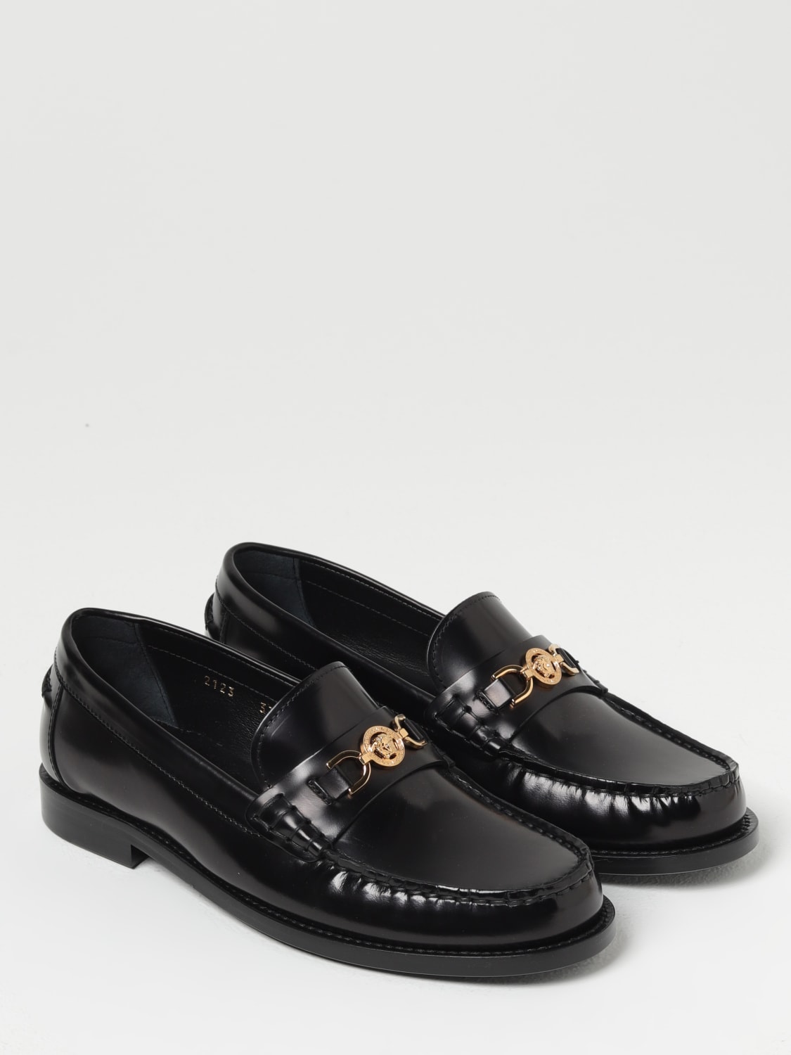 VERSACE MOKASSINS: Mokassins damen Versace, Schwarz - Img 2