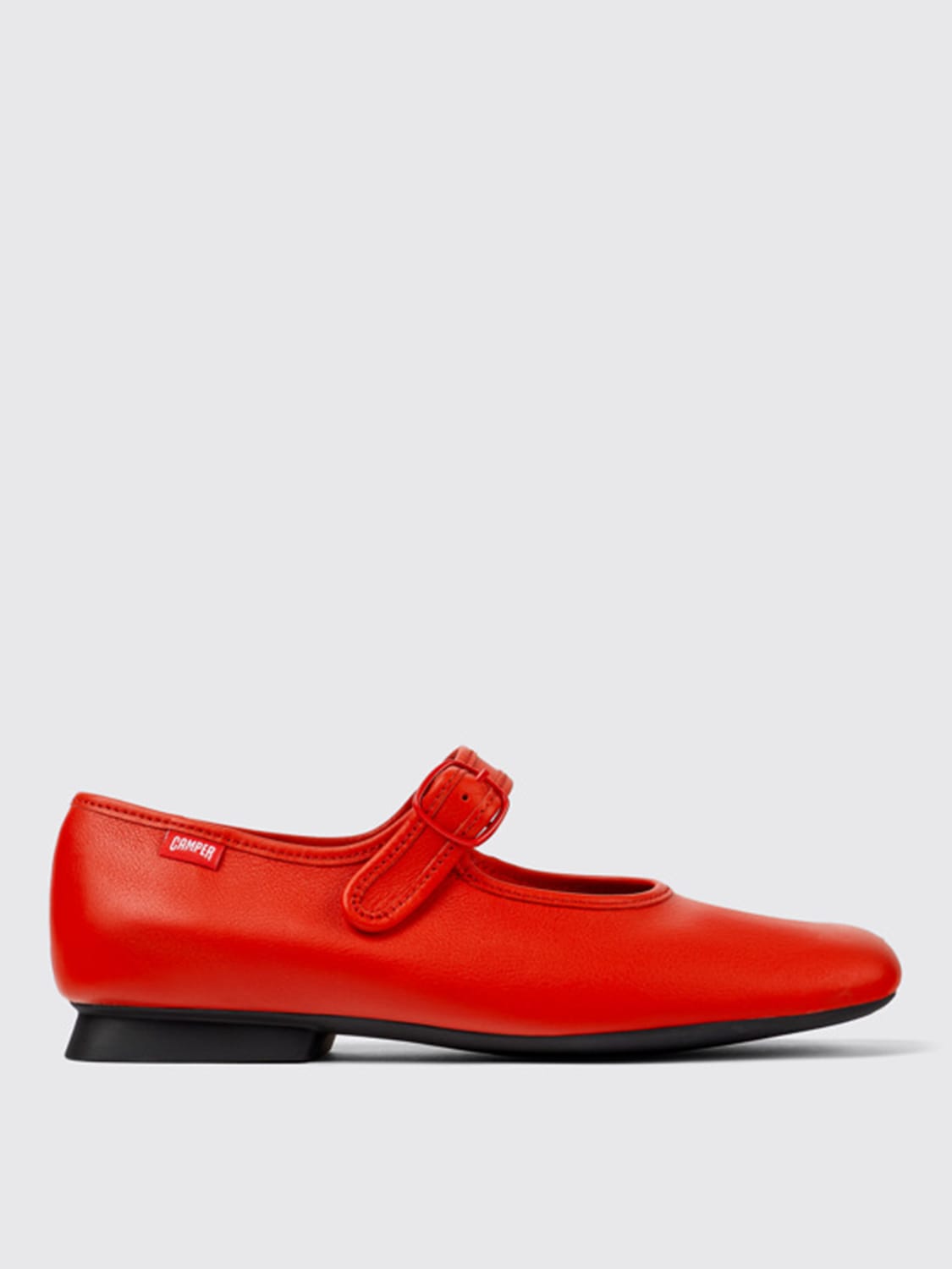 CAMPER BALLERINE: Ballerina Casi Myra Camper in pelle, Rosso - Img 1