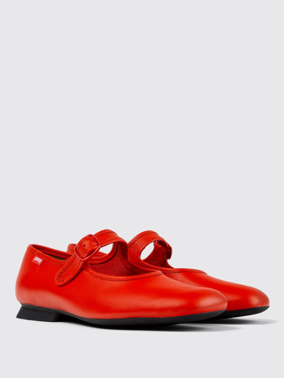 CAMPER BALLERINE: Ballerina Casi Myra Camper in pelle, Rosso - Img 2