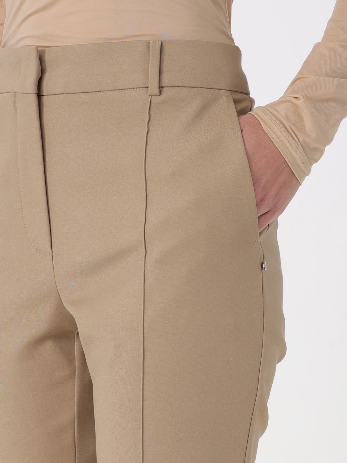 SPORTMAX: Pants woman - Beige | Sportmax pants 2412131051600
