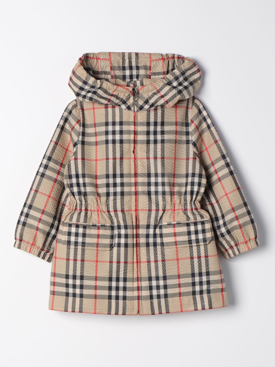 BURBERRY：ジャケット ボーイ Kids - ベージュ | GIGLIO.COM
