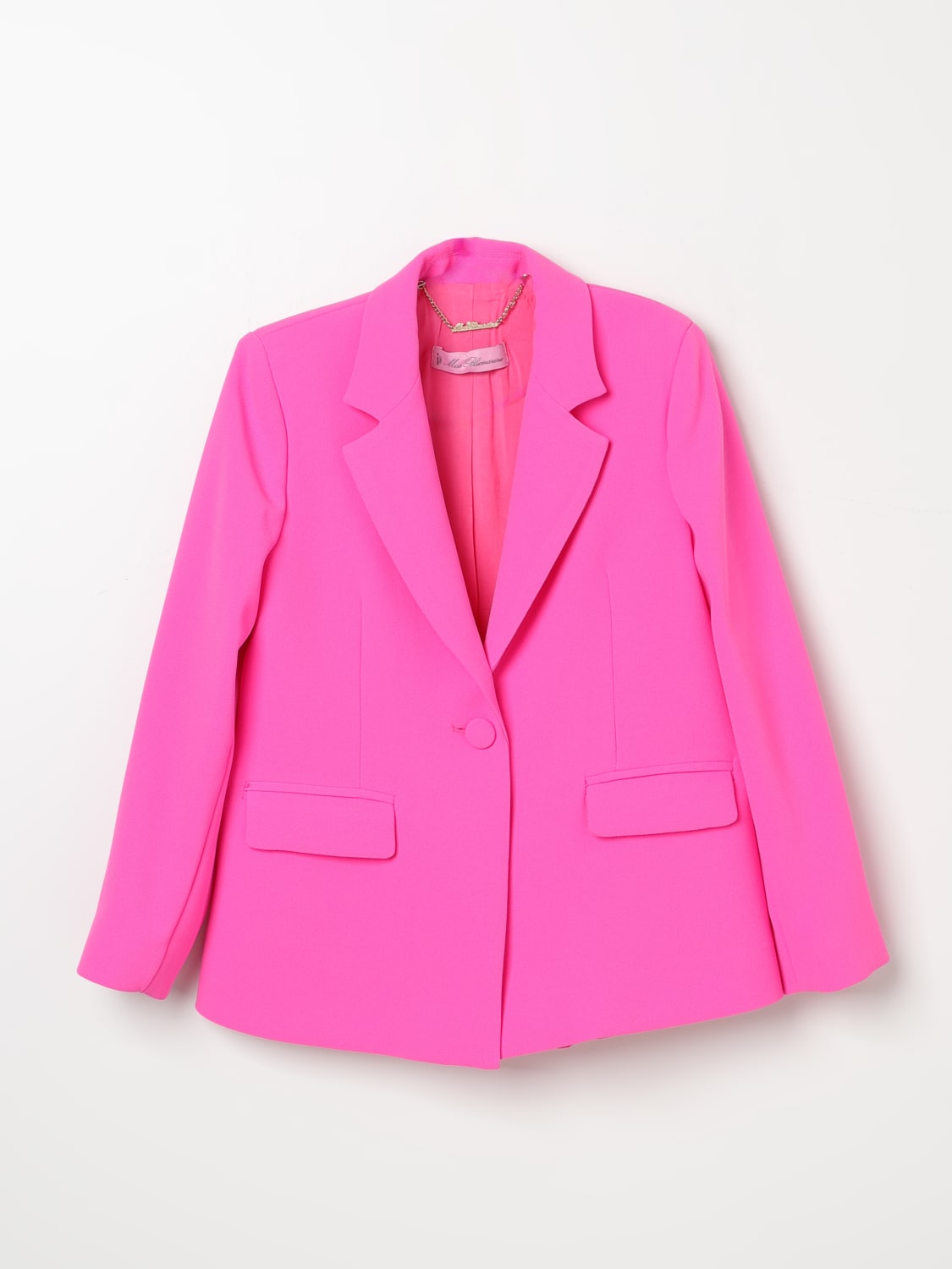 MISS BLUMARINE BLAZER: Blazer kids Miss Blumarine, Pink - Img 1