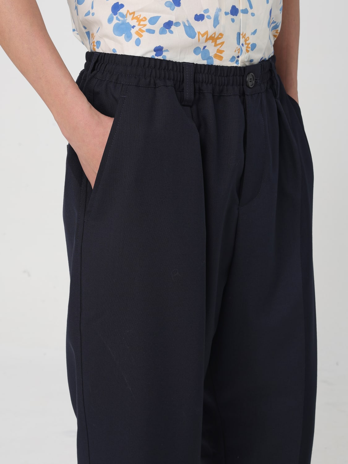 MARNI HOSE: Hose herren Marni, Schwarz - Img 5