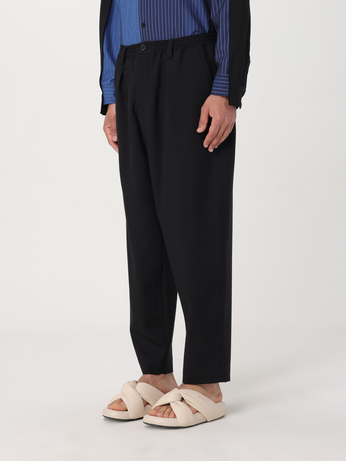 MARNI PANTS: Pants men Marni, Black 1 - Img 4