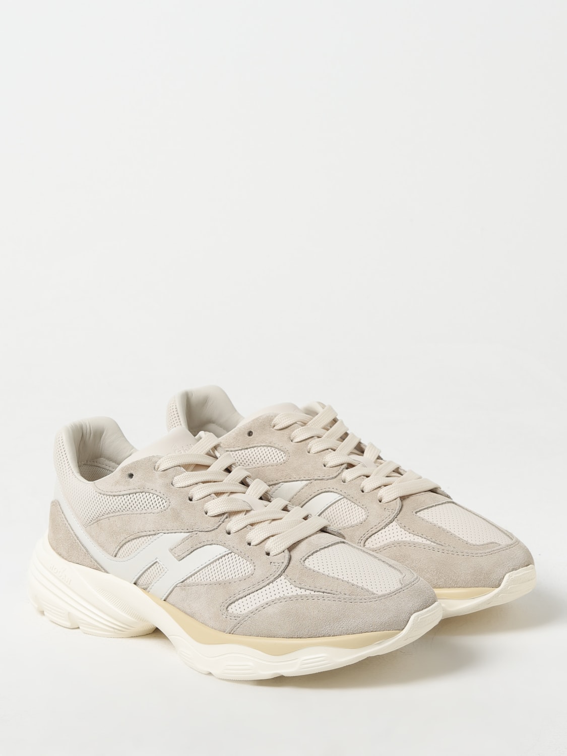 HOGAN SNEAKERS: Sneakers men Hogan, Beige - Img 2