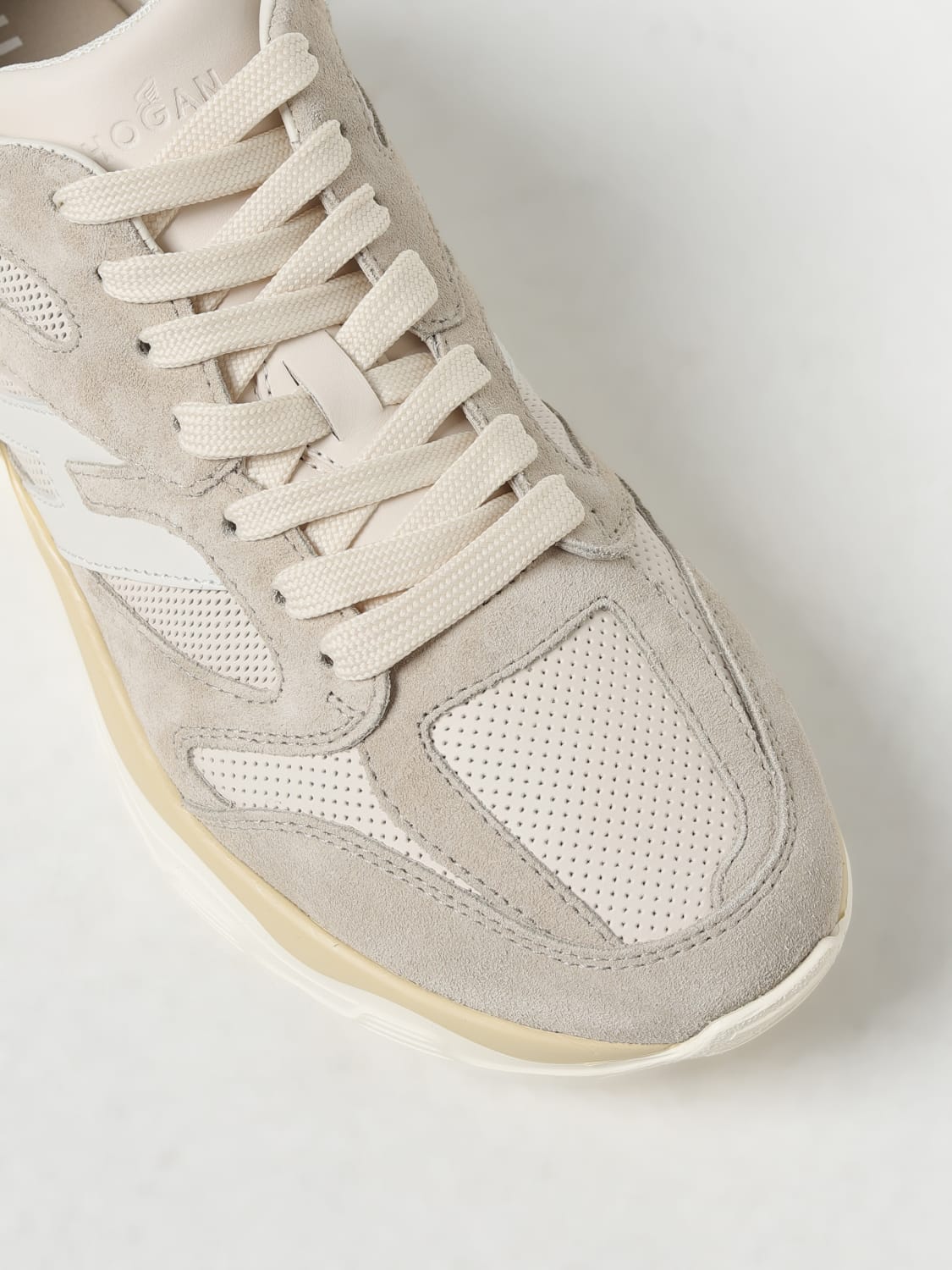 HOGAN SNEAKERS: Sneakers men Hogan, Beige - Img 4