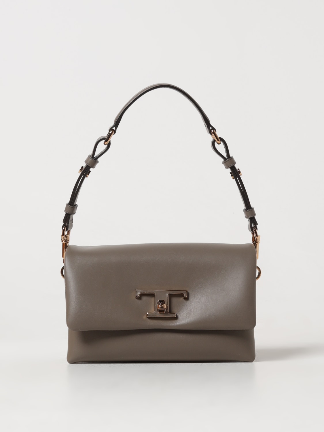 TOD'S SAC PORTÉ ÉPAULE: Sac bandoulière femme Tod's, Gris - Img 1