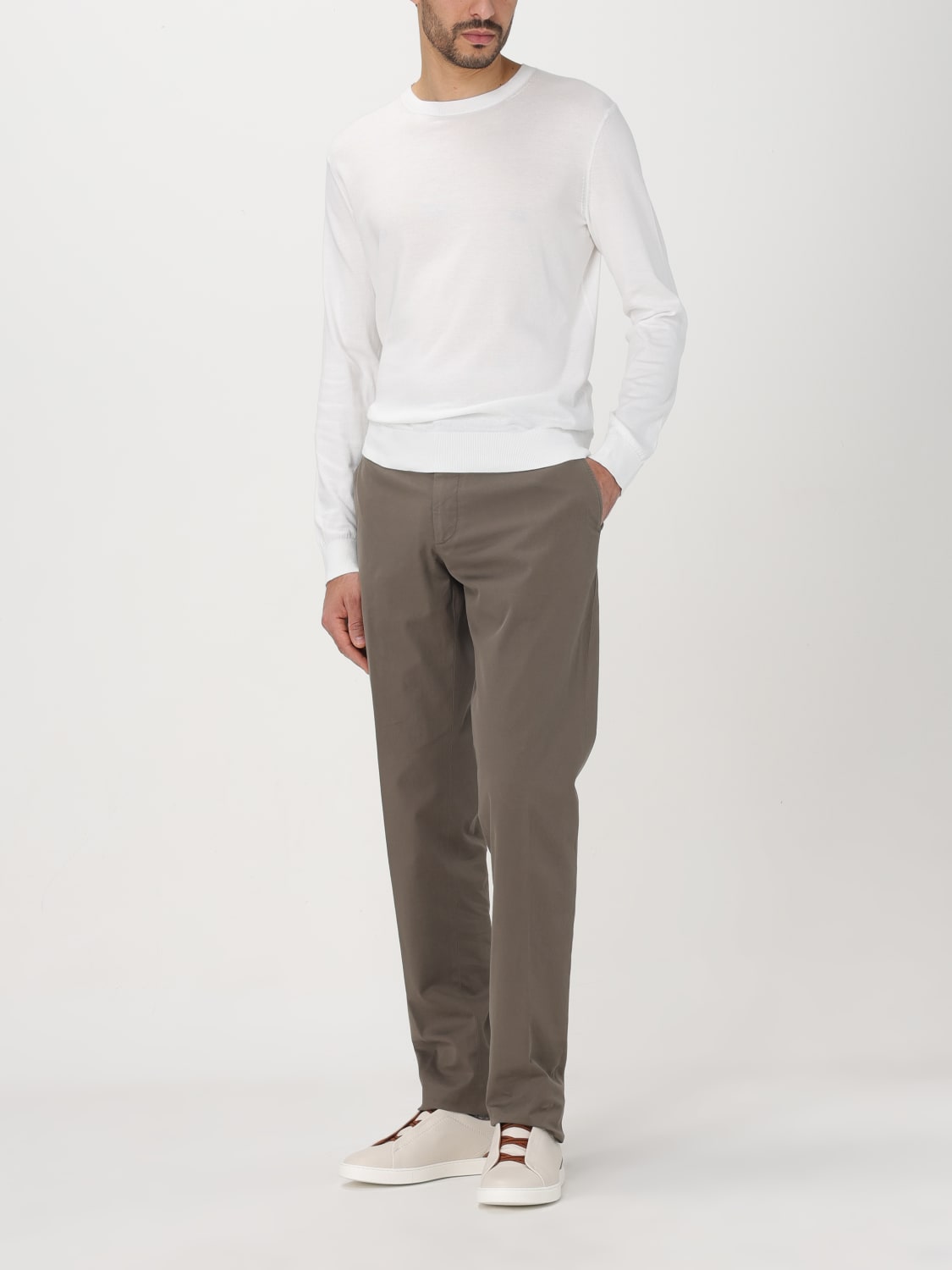 ZEGNA MAGLIA: Maglia uomo Zegna, Bianco - Img 2