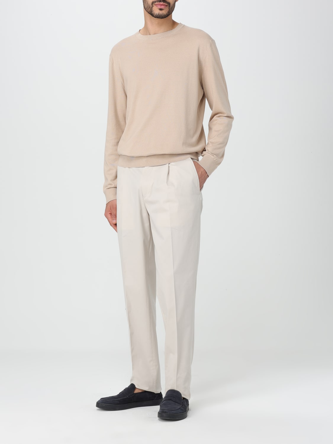 ZEGNA PULL: Pull homme Zegna, Beige - Img 2