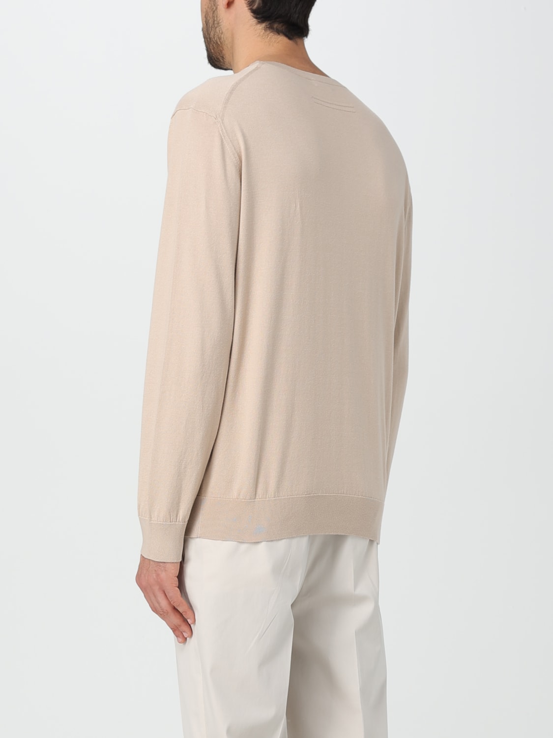 ZEGNA PULL: Pull homme Zegna, Beige - Img 3