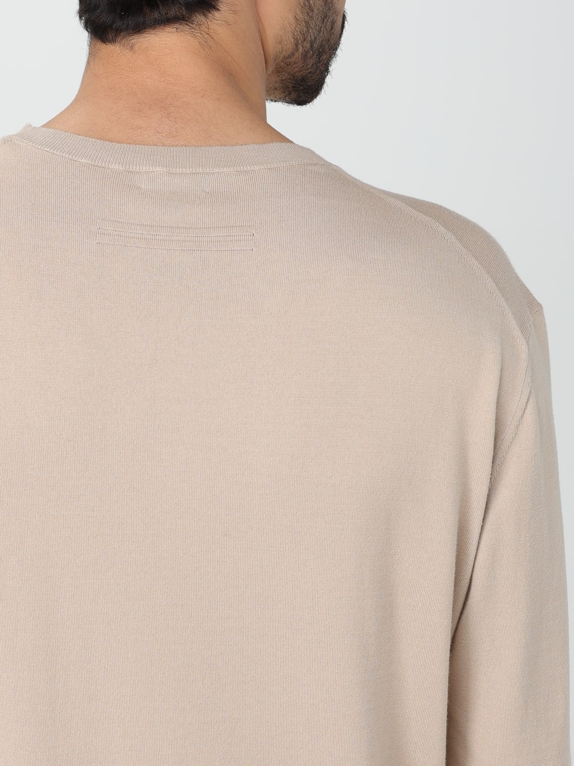 ZEGNA PULL: Pull homme Zegna, Beige - Img 5