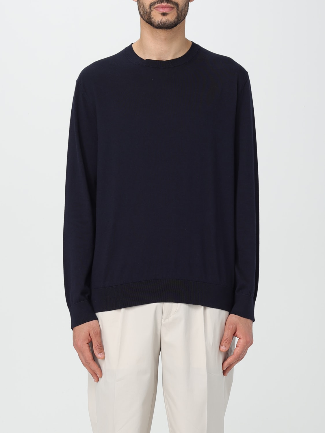 ZEGNA SWEATER: Sweater men Zegna, Navy - Img 1