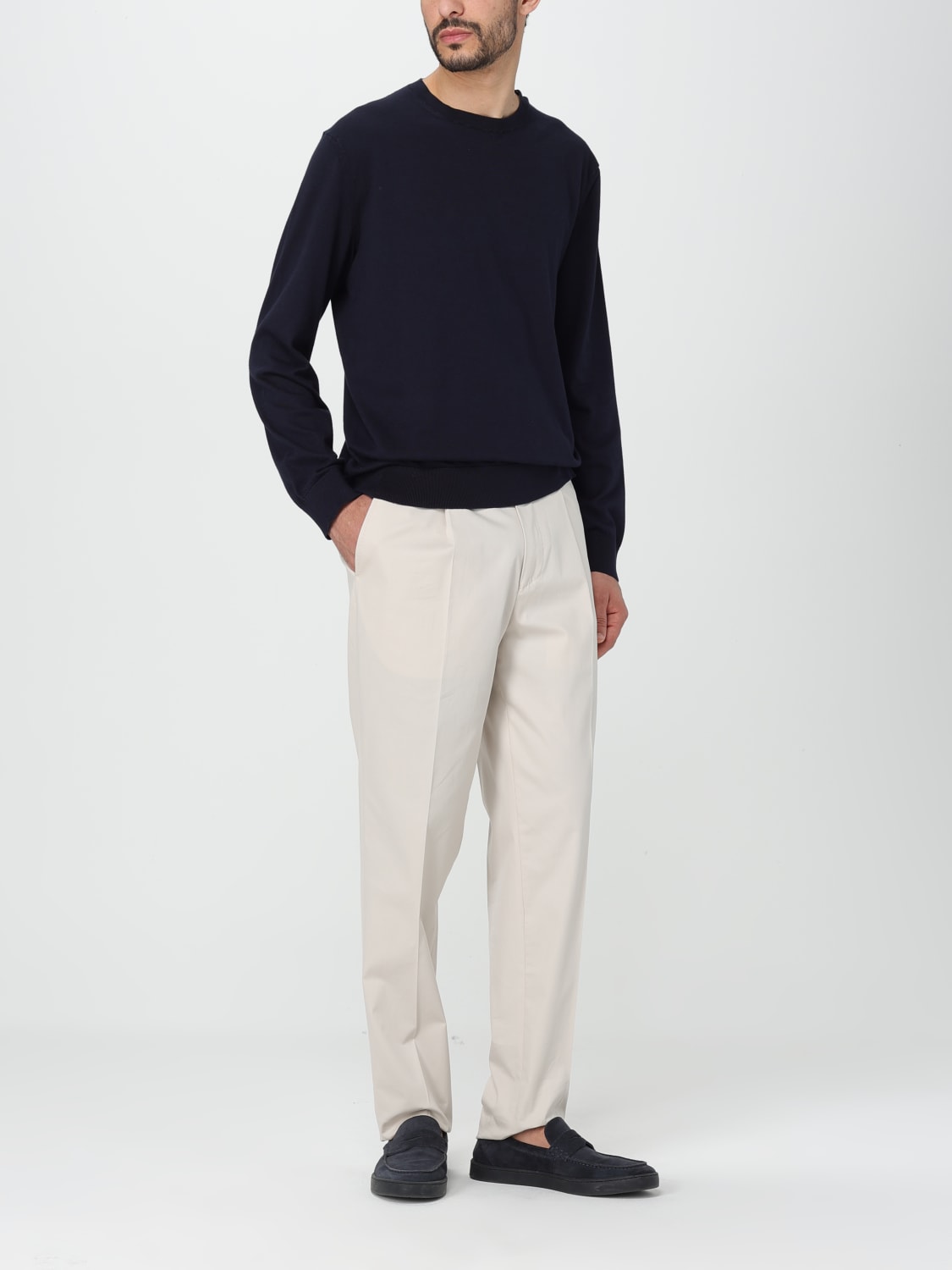 ZEGNA SWEATER: Sweater men Zegna, Navy - Img 2