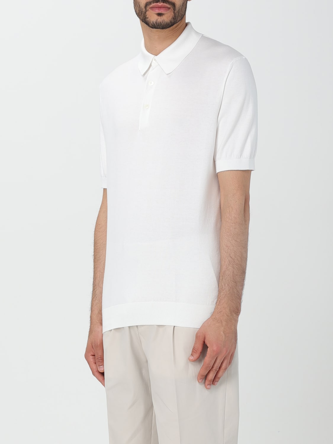 ZEGNA POLO SHIRT: Polo shirt men Zegna, White - Img 4