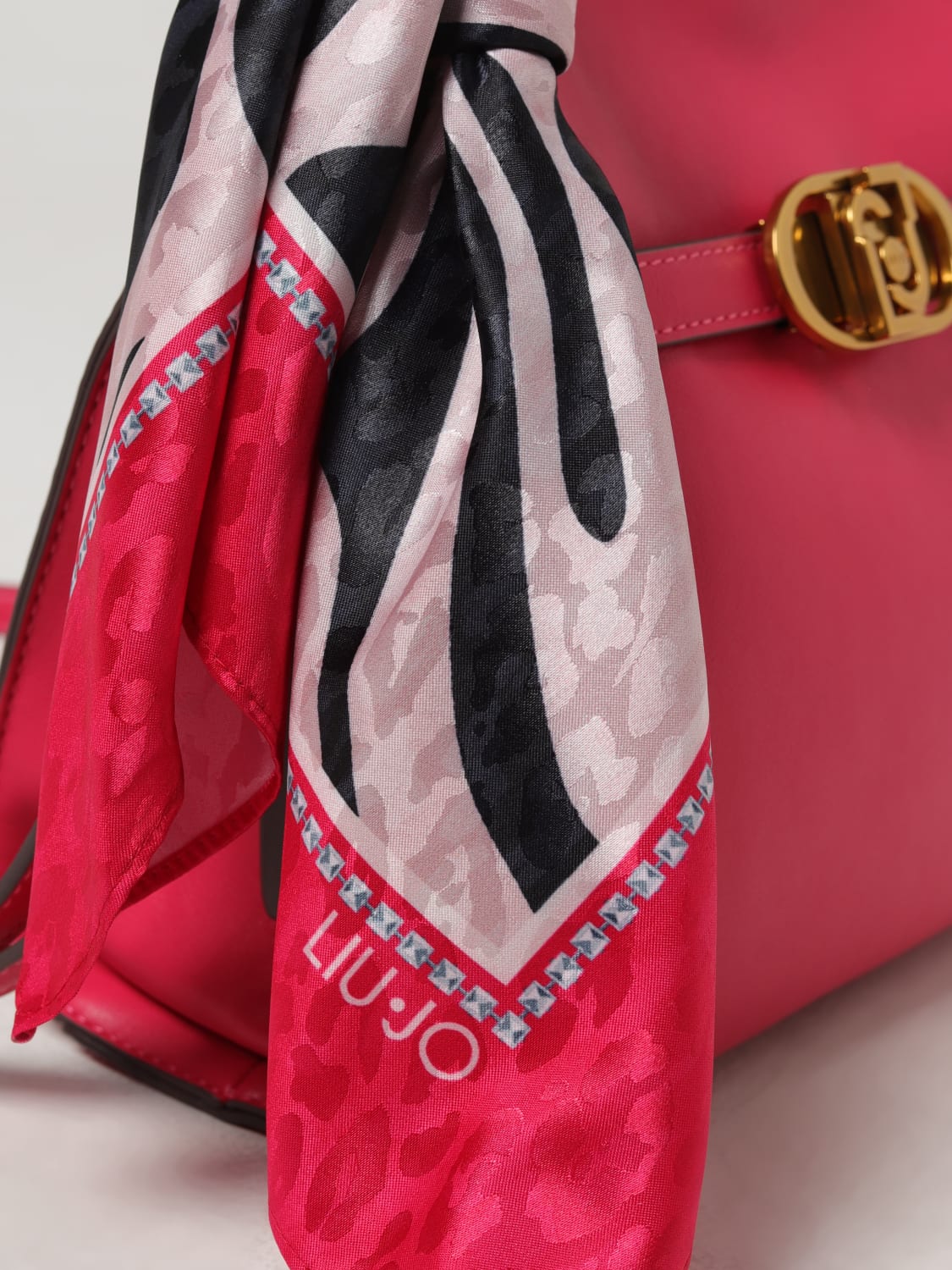 LIU JO SHOULDER BAG: Crossbody bags woman Liu Jo, Fuchsia - Img 3