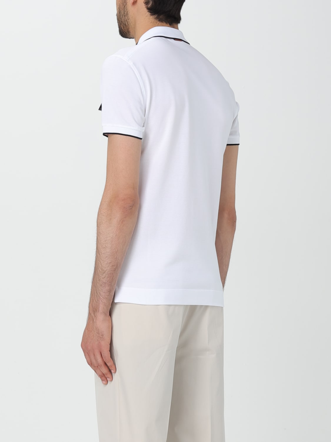 ZEGNA POLO SHIRT: Polo shirt men Zegna, White - Img 3